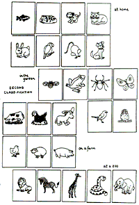 Primary Classi-cards sample reordering